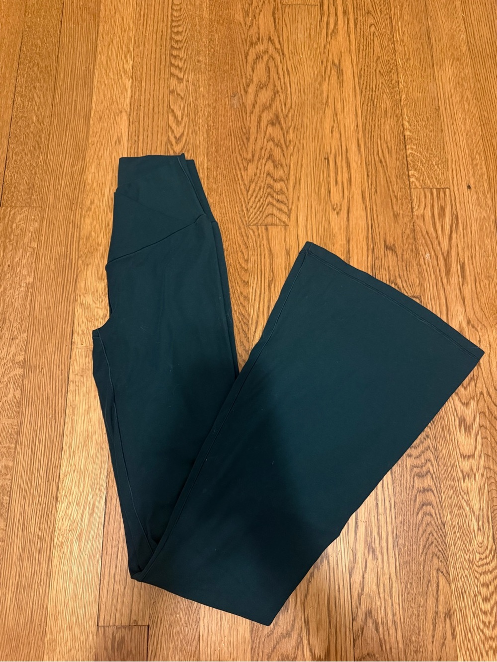 aerie green/blue Flare Leggings